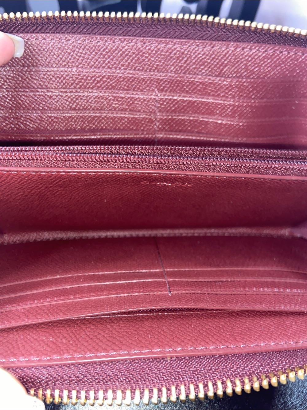 Coach Long Wallet w Card Slot EUC - Picture 4 of 8
